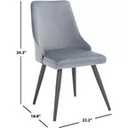 Zoi Upholstered Dining Chair (Set of 2) - DCH7500 - Safavieh