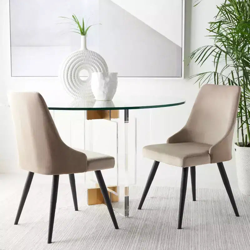Zoi Upholstered Dining Chair (Set of 2) - DCH7500 - Safavieh