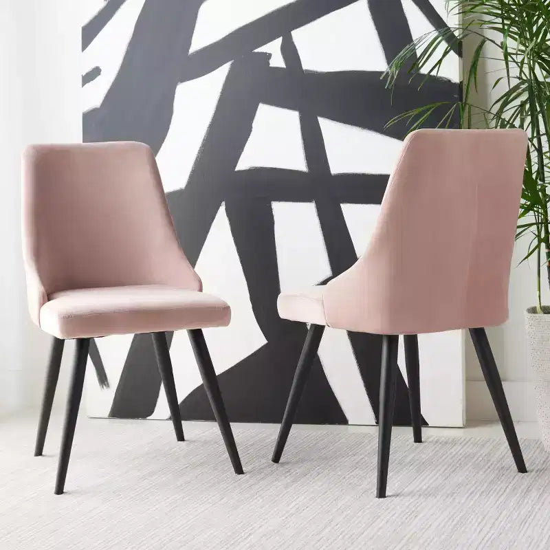 Zoi Upholstered Dining Chair (Set of 2) - DCH7500 - Safavieh