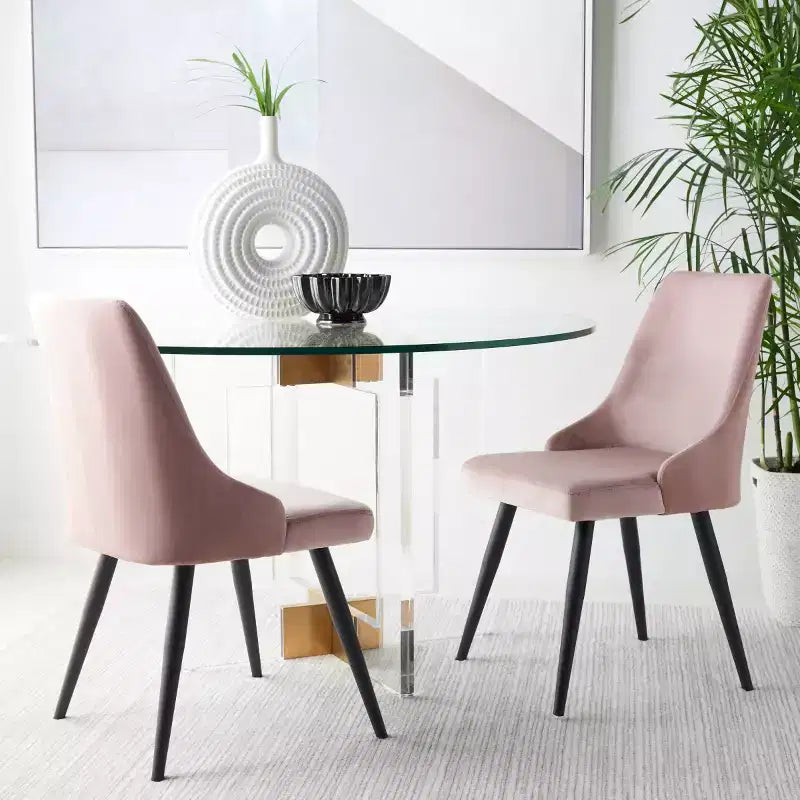 Zoi Upholstered Dining Chair (Set of 2) - DCH7500 - Safavieh