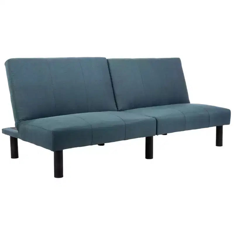 Astoria Foldable Futon Bed - LVS2003 - Navy/Black - Safavieh