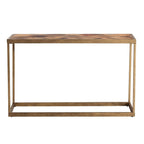 SEI Furniture Darren Modern Reclaimed Wood Console Table