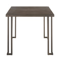Carbon Loft Arturio Industrial Wood & Metal Dinette Table