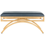 SAFAVIEH Belinda Modern Glam Arc Bench - 38 x 18 x 18.3 - 38Wx18Dx18H