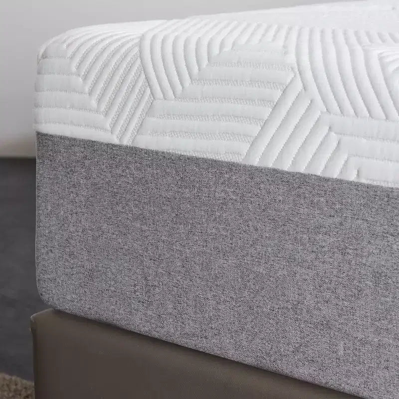 Materasso in memory foam Wuleitex, materasso da 10 pollici, gel rinfrescante in scatola, decompressione a supporto medio,