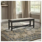 Signature Design by Ashley Tyler Creek Dining Bench, Black/Brown