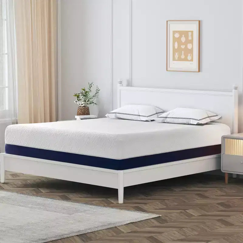Wuleitex 14 Inch Memory Foam Mattress in a Box for Cooler Sleep Supportive & Pressure Relief