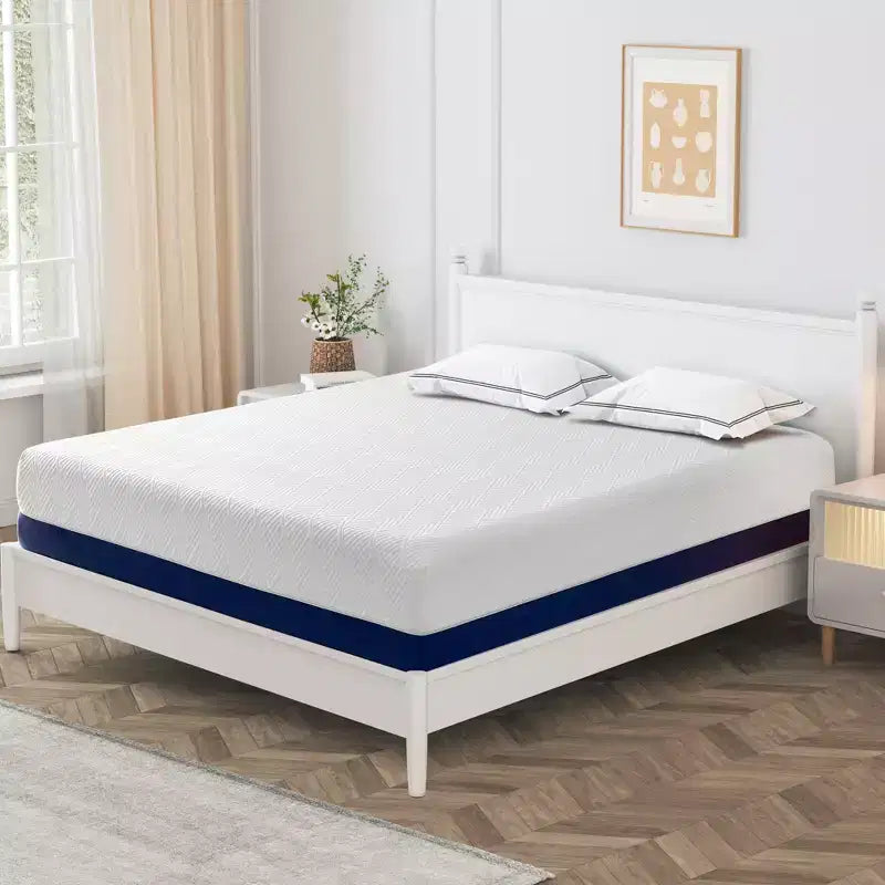 Wuleitex 14 Inch Memory Foam Mattress in a Box for Cooler Sleep Supportive & Pressure Relief
