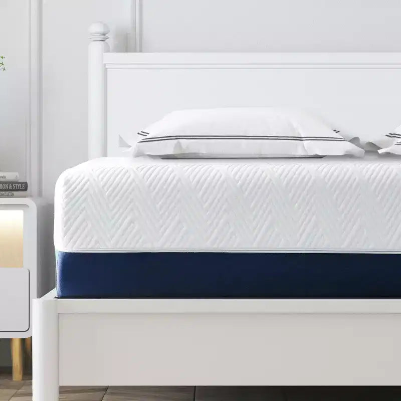 Wuleitex 14 Inch Memory Foam Mattress in a Box for Cooler Sleep Supportive & Pressure Relief