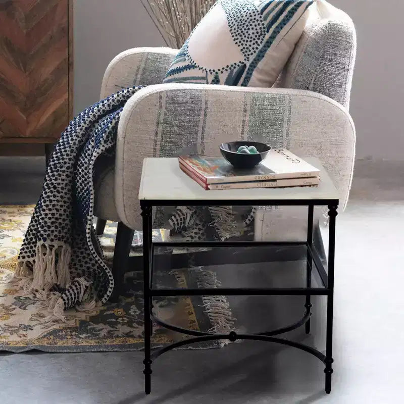 Storied Home Libertine End Table