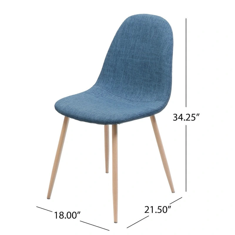 Caden Mid-century Dining Chairs (Set of 2) by Christopher Knight Home
