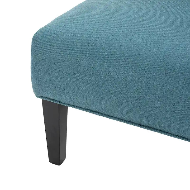 Fabric Slipper Accent Chair - Single Seat