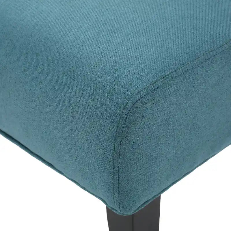 Fabric Slipper Accent Chair - Single Seat
