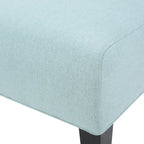 Fabric Slipper Accent Chair - Single Seat