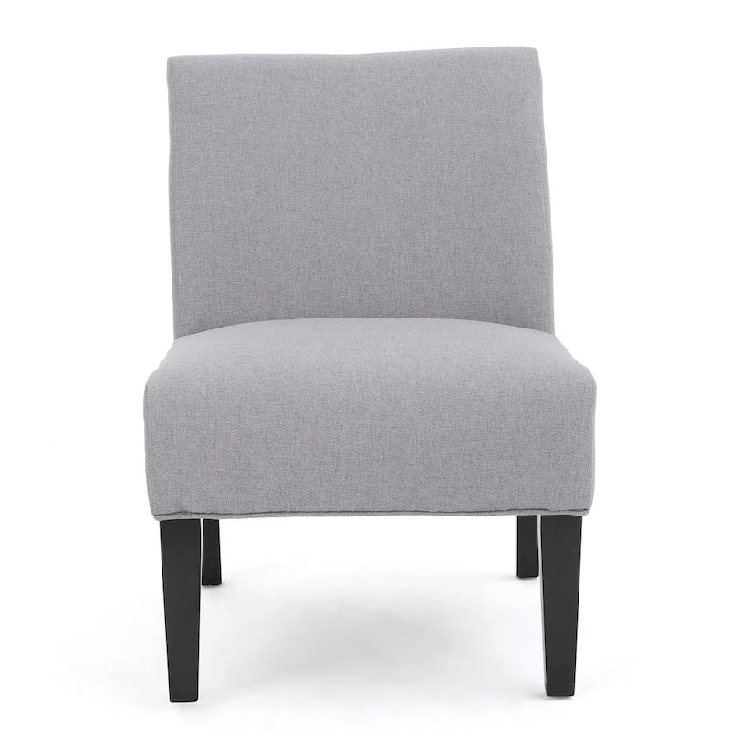 Fabric Slipper Accent Chair - Single Seat