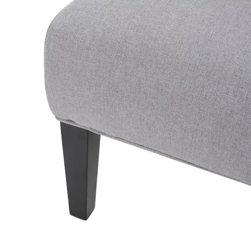 Fabric Slipper Accent Chair - Single Seat