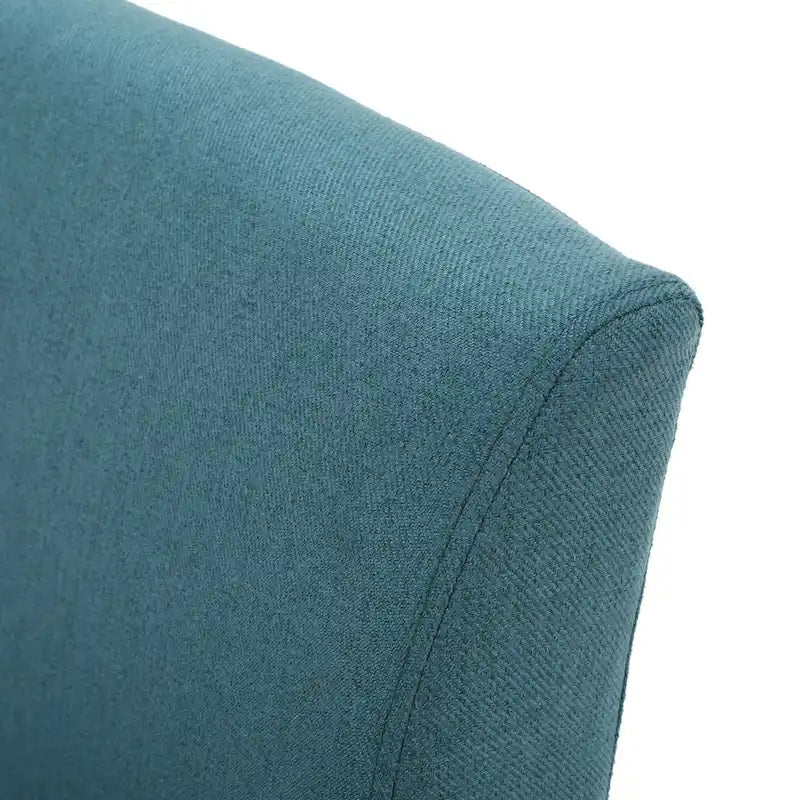 Fabric Slipper Accent Chair - Single Seat