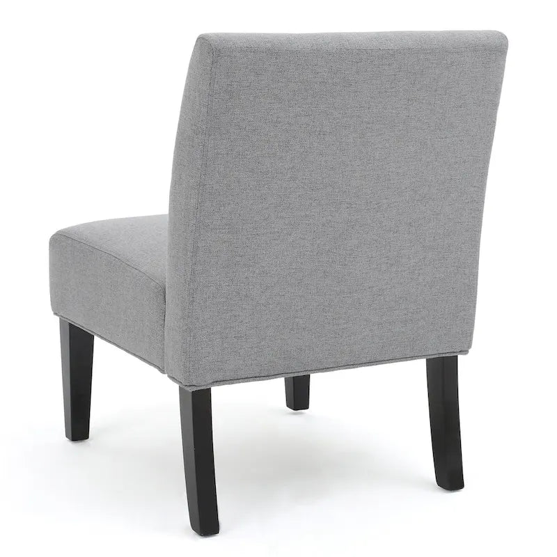 Fabric Slipper Accent Chair - Single Seat