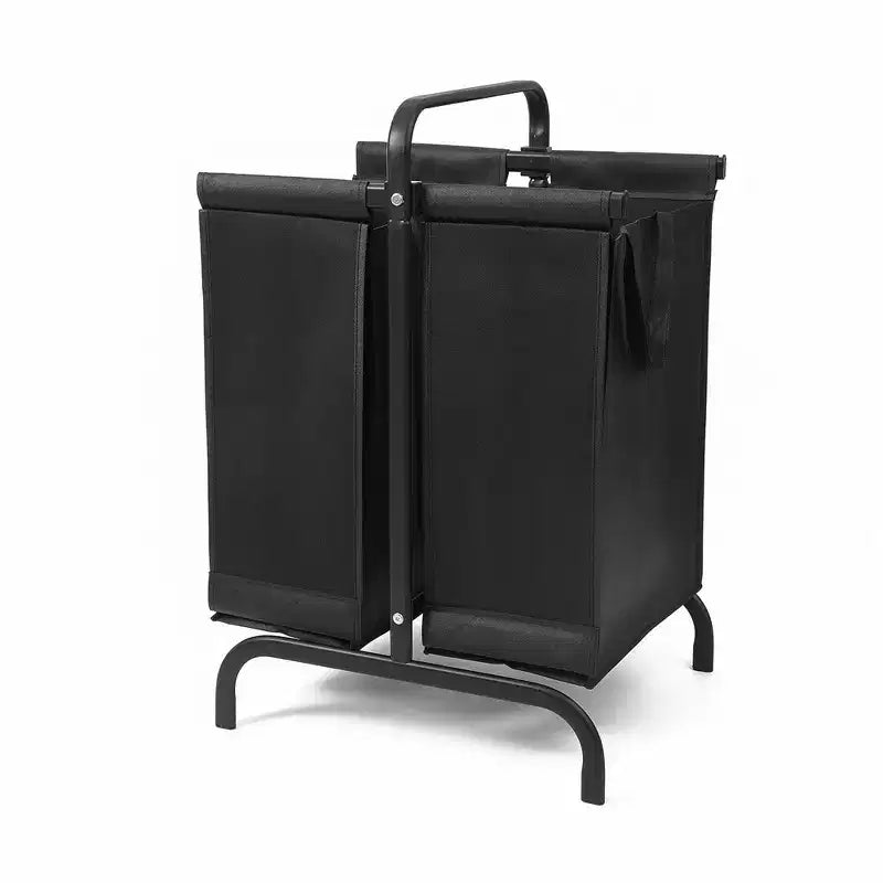 Cesto portabiancheria con coperchio, cesto portabiancheria da 110 litri con 2 sacche rimovibili, cesto per vestiti sporchi a 2 scomparti per lavanderia, armadio, bagno