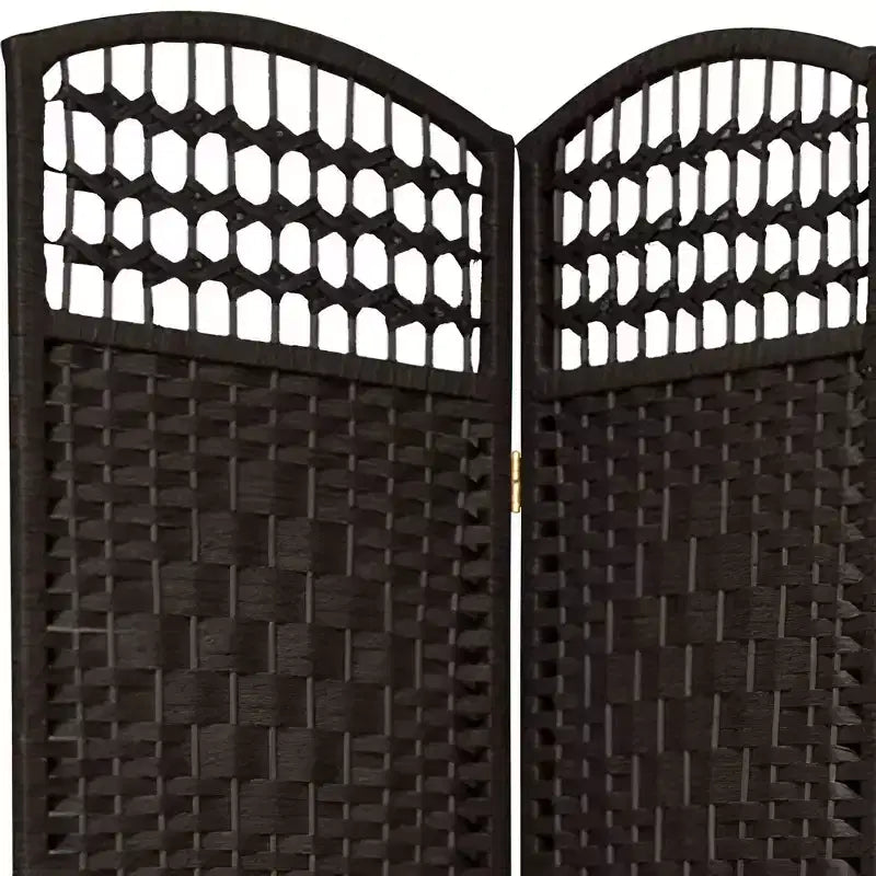 5 1/2 ft. Tall Fiber Weave Room Divider - (3 Panels)