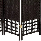 5 1/2 ft. Tall Fiber Weave Room Divider - (3 Panels)