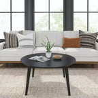 Plank+Beam Solid Wood Mid Century Modern Coffee Table, 36 Coffee Tables for Living Room