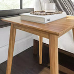 Plank+Beam Tavolino rettangolare 20 Mid-Century Modern, in legno massello, per soggiorno