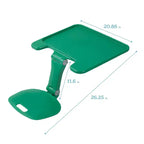 ECR4Kids The Surf Folding Portable Activity Lap Desk, Large, Adjustable, Flexible Seating