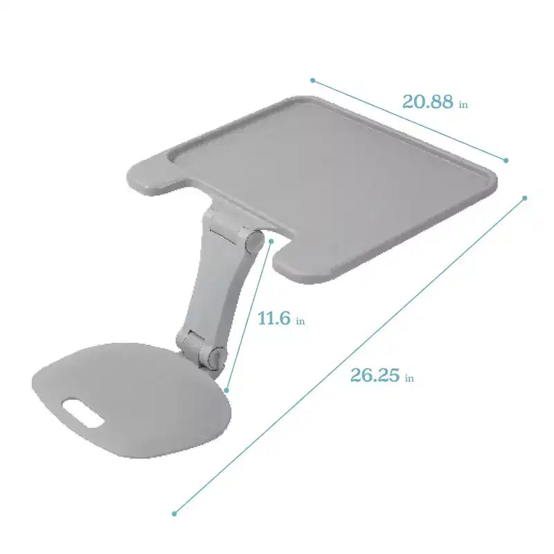 ECR4Kids The Surf Folding Portable Activity Lap Desk, Large, Adjustable, Flexible Seating