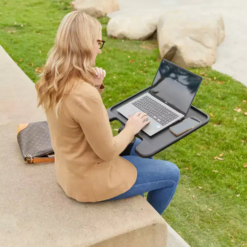 ECR4Kids The Surf Folding Portable Activity Lap Desk, Large, Adjustable, Flexible Seating