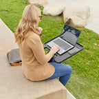 ECR4Kids The Surf Folding Portable Activity Lap Desk, Large, Adjustable, Flexible Seating