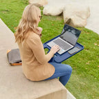 ECR4Kids The Surf Folding Portable Activity Lap Desk, Large, Adjustable, Flexible Seating