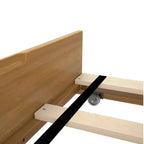 Plank+Beam Solid Wood Farmhouse Full Bed with Panel Headboard with Trundle