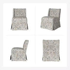 Fabrizius, set di 2 poltrone imbottite di transizione con rivestimento sfoderabile e lavabile e gambe in legno massello | HULALA HOME