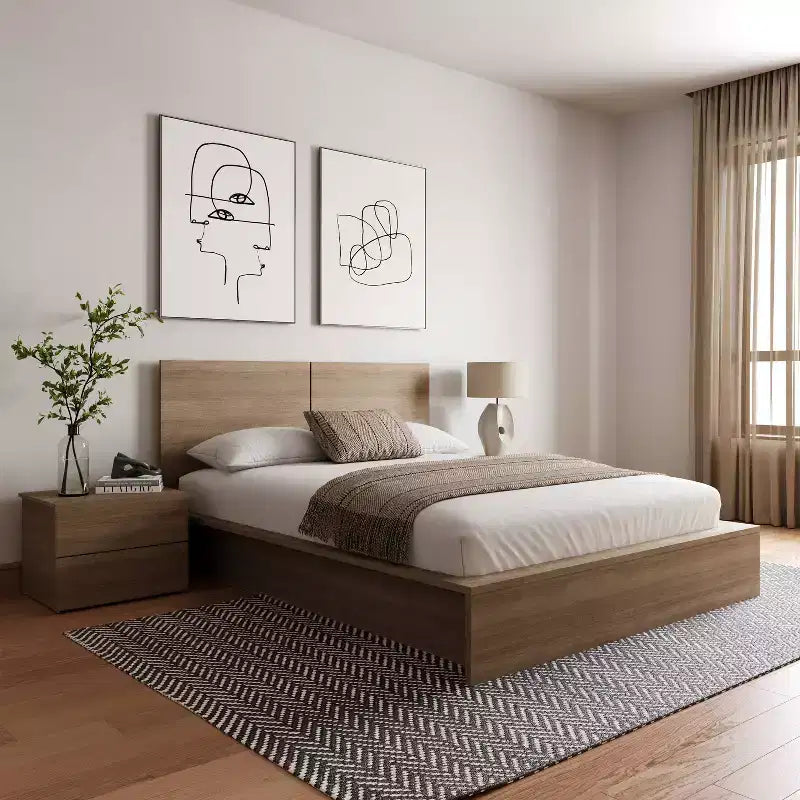 Nexera Queen 4pc James Bedroom Set