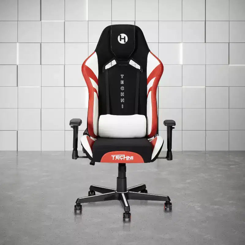 Sedia da Gaming in Tessuto Anti-Macchia Echo - Techni Sport