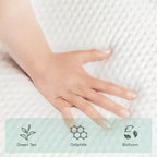Bryt Green Tea Cooling Memory Foam Mattress - Bed Mattress in A Box