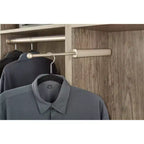 Rev-A-Shelf 14 Telescoping Closet Hanging Valet Rod, CVLSL-14-SN-1, 2 Pack