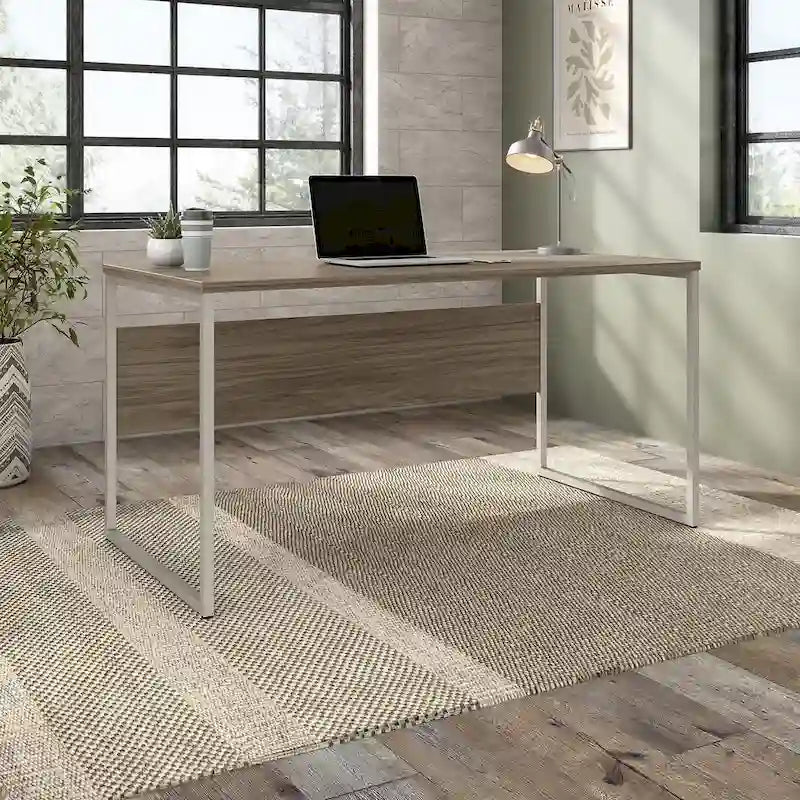 60W x 30D Computer Table Desk with Metal Legs - Multiple Colors