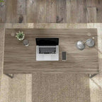 60W x 30D Computer Table Desk with Metal Legs - Multiple Colors
