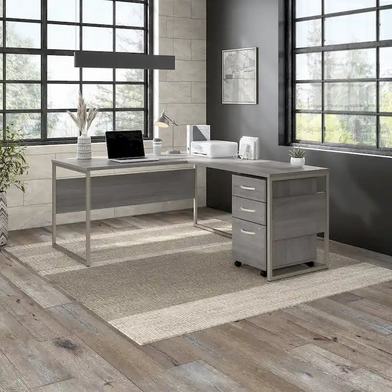 60W x 30D Computer Table Desk with Metal Legs - Multiple Colors
