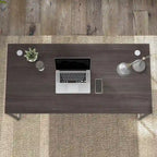 60W x 30D Computer Table Desk with Metal Legs - Multiple Colors