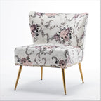 Friant 25W Microfiber Upholstered Slipper Chair
