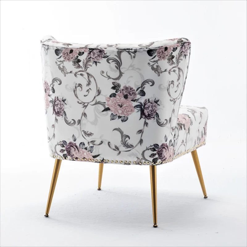 Friant 25W Microfiber Upholstered Slipper Chair