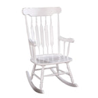 Windsor Country Design White Wood Rocking Chair