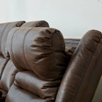 Power Sofa Loveseat Recliner Adjustable Headrest High Back Nailhead