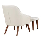 Waneta Chair and Ottoman