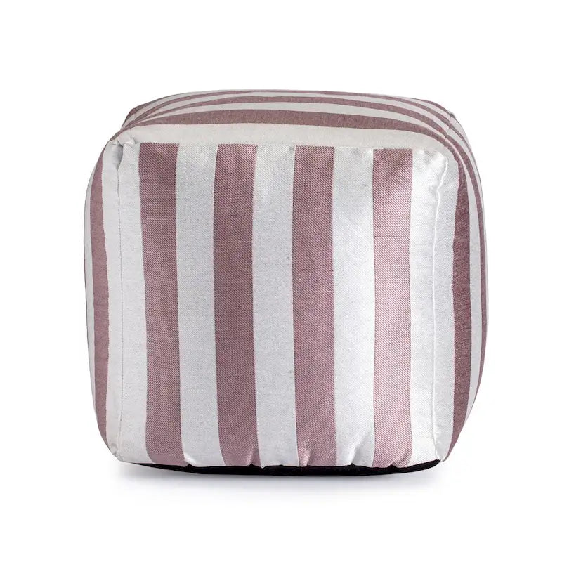 Jani Cape May Indoor/Outdoor 18 x 18 Square Pouf Ottoman