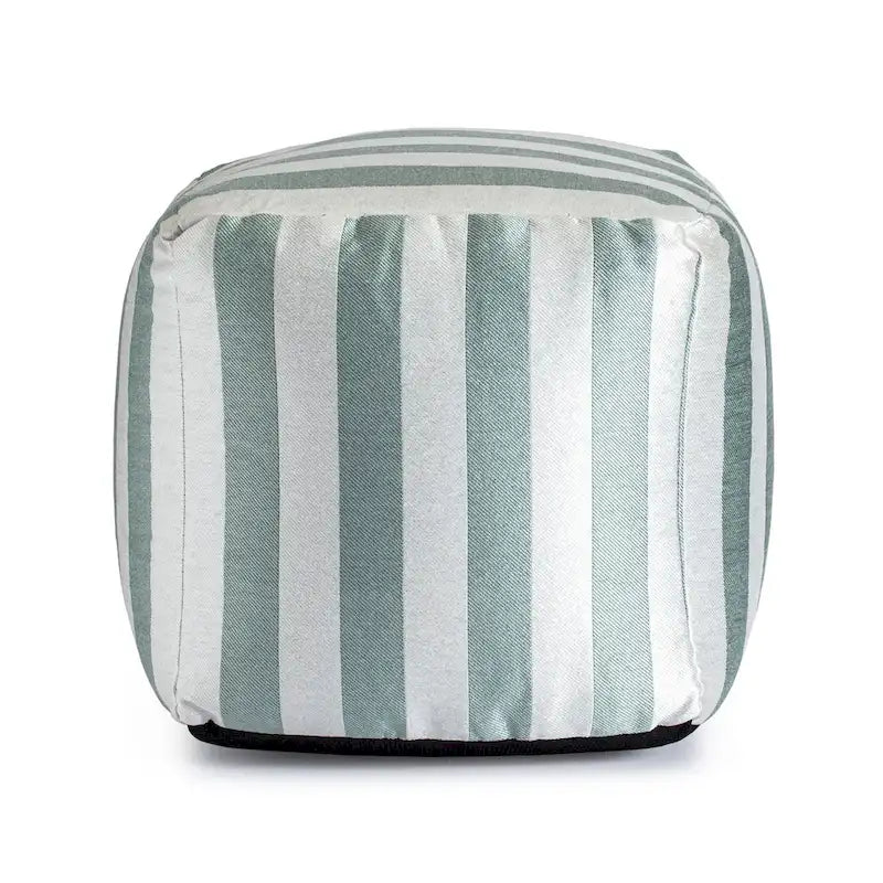 Jani Cape May Indoor/Outdoor 18 x 18 Square Pouf Ottoman