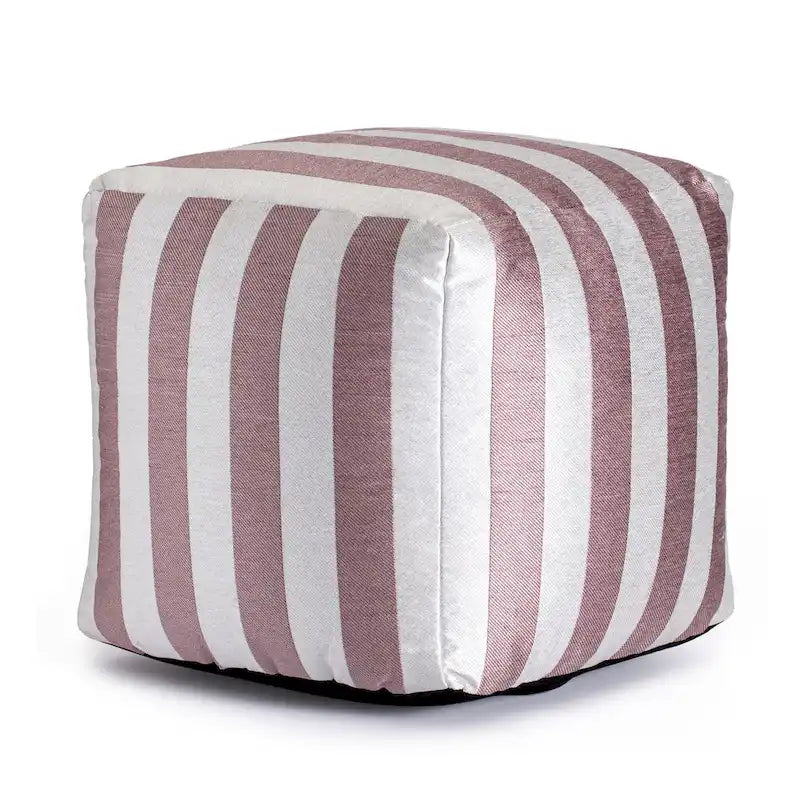 Jani Cape May Indoor/Outdoor 18 x 18 Square Pouf Ottoman
